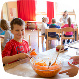 Das Ernährungskonzept der Clara-Fey-Tagesstätten in Schongau