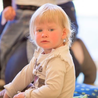 Spielen in der Kinderkrippe der Clara-Fey-Tagesstätten in Schongau