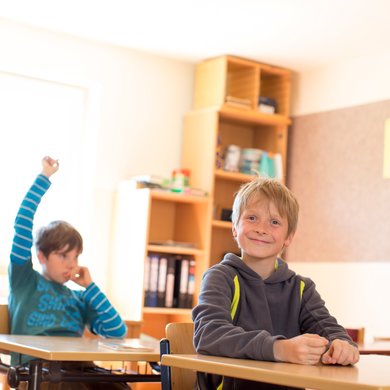 Hausaufgaben im Schülerhort der Clara-Fey-Tagesstätten in Schongau