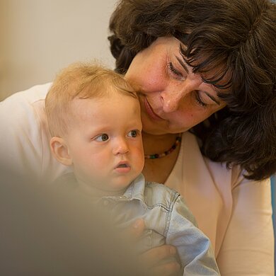Spielen in der Kinderkrippe der Clara-Fey-Tagesstätten in Schongau